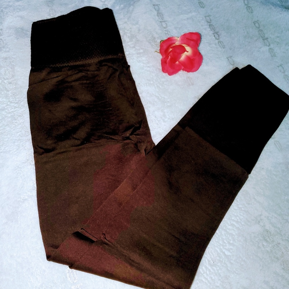 New leggings color brown is warm inside